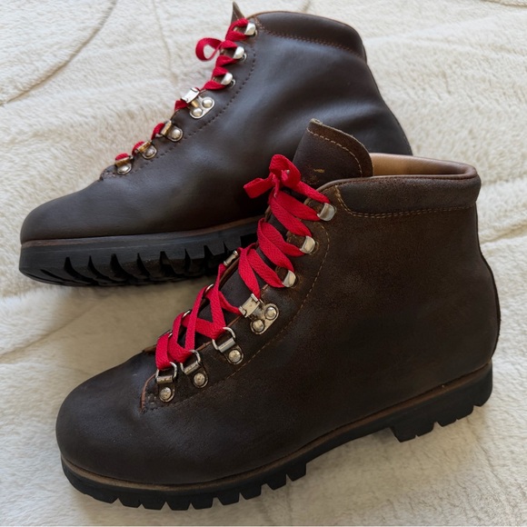 Pivetta Other - VINTAGE 70s! Pivetta Italy for DMC Rough-out Leather Hiking Engineering Boots 9